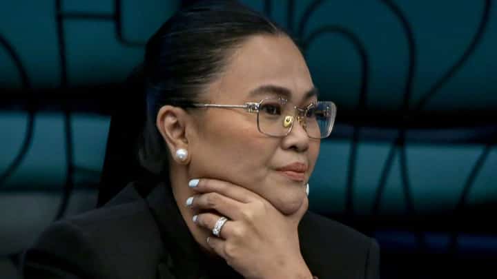 Anti-Money Laundering Council(AMLC) Executive Director Ronel Buensventura takes on the witness stand as a prosecution witness during the 33rd day of the impeachment trial against Vice President Sara Duterte on Monday, 5 October, 2026 in Pasay City.| Aram Lascano, SPPA POOL