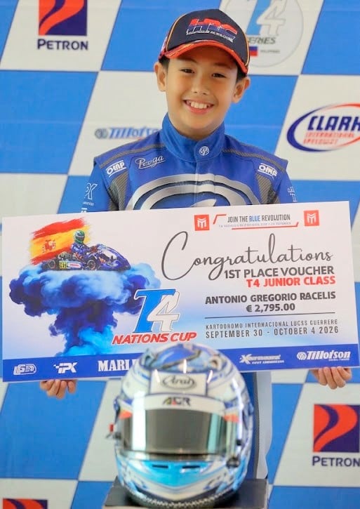 Racelis bags back-to-back Karter of the Year honors