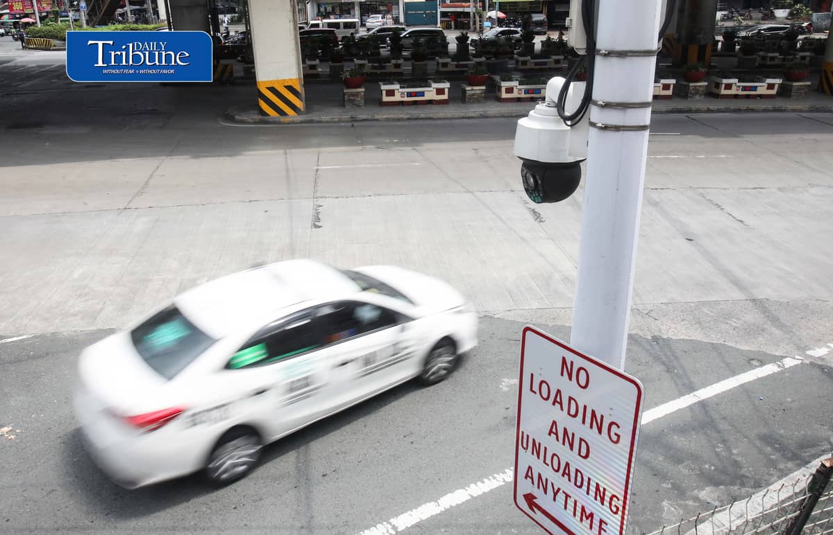 (October 05 2026) An Closed Circuit Television (CCTV) monitor the motorists passing along Edsa corner East Avenue and Timog avenue in Quezon City on Monday October 5 2026, as the start the No Contact Apprehension Policy (NCAP, by using of the camera-based traffic enforcement to apprehend motorists for traffic violations. Photo/Analy Labor