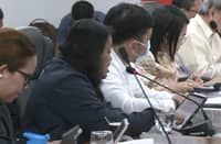 LENTE Executive Director Atty. Ona Caritos during the hearing of the House Committee on Suffrage and Electoral Reforms on Monday, 5 October.
