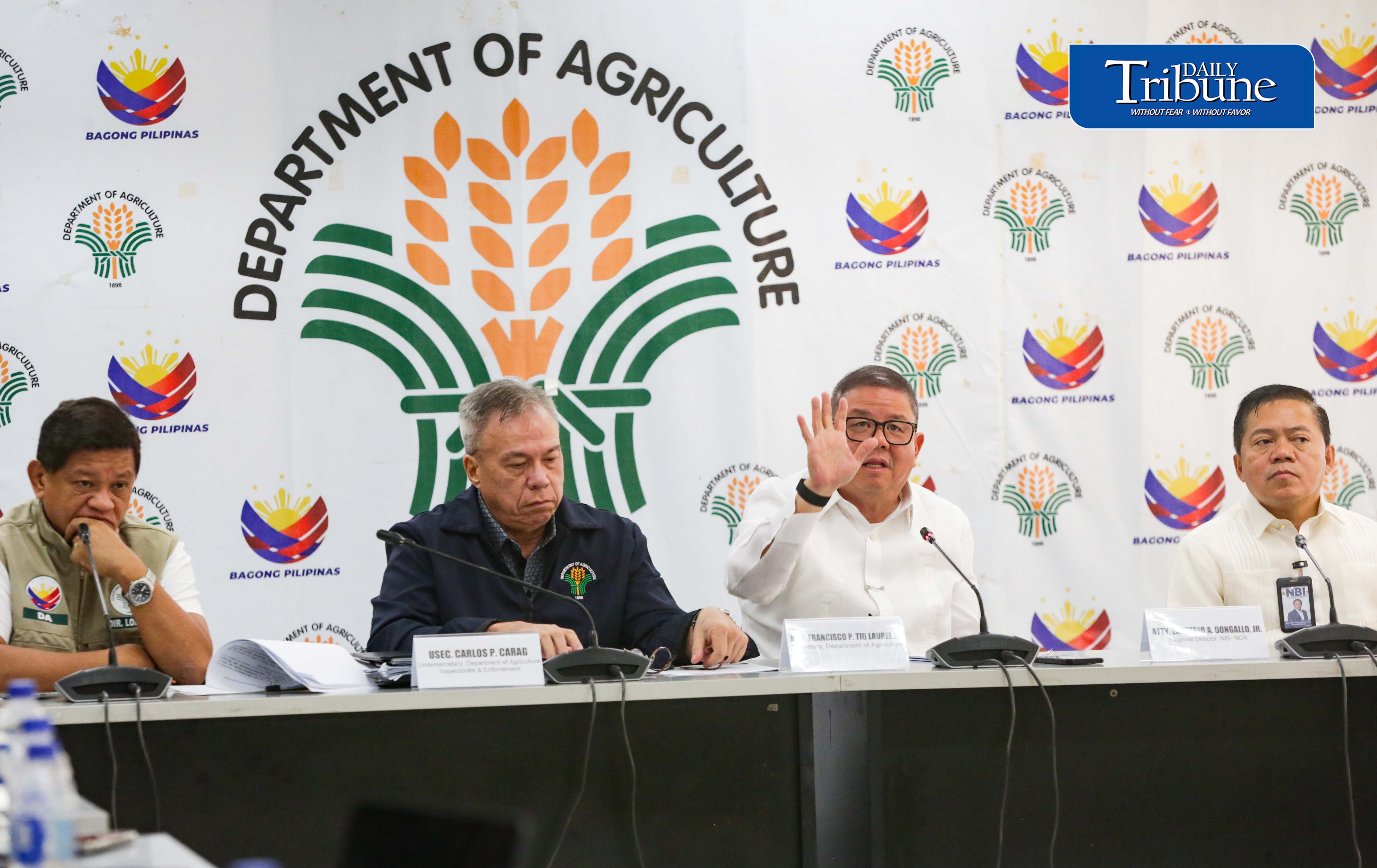 DA NBI joint press con