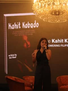 From stage fright to speakership roles,
Gia Abao’s Kahit Kabado