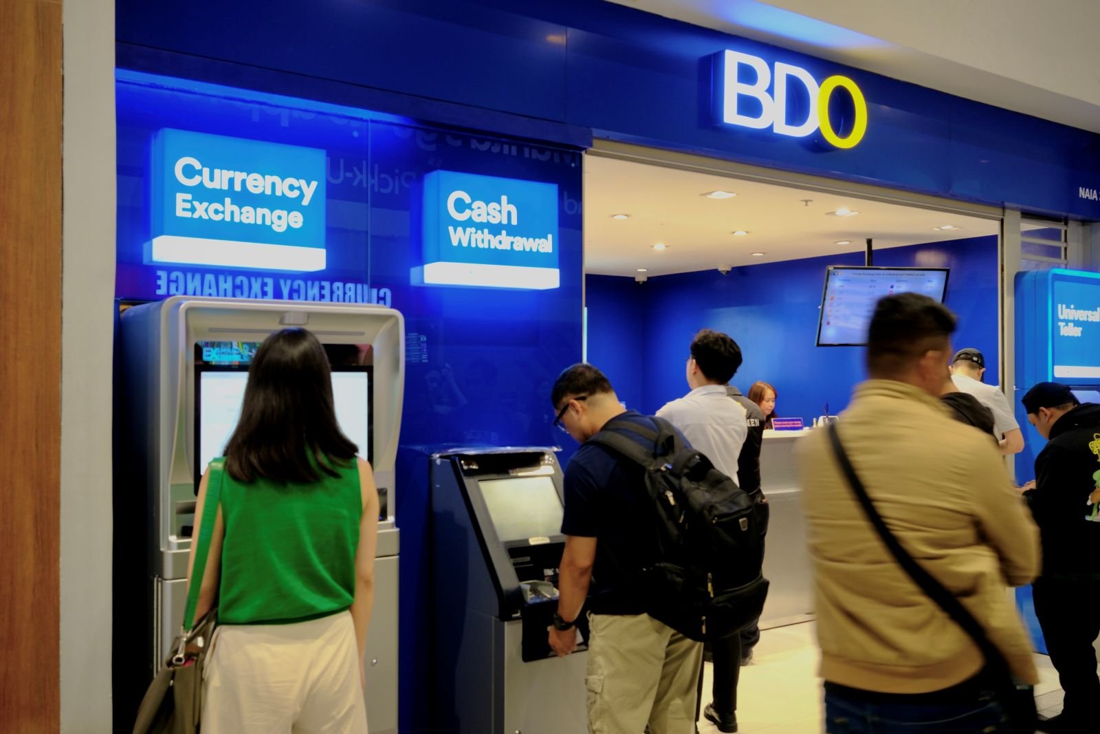 BDO launches self-service forex machine at NAIA T3