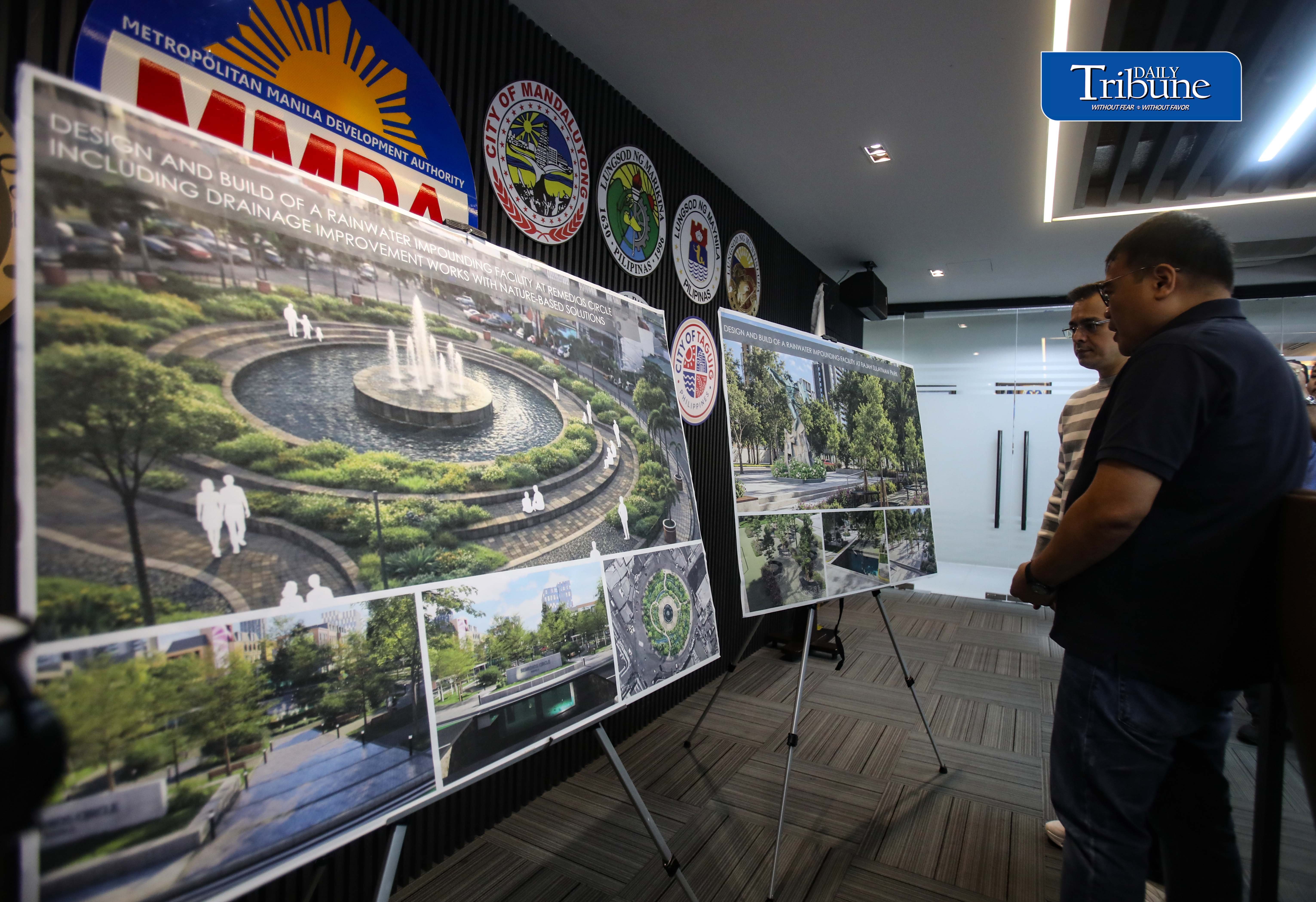 MMDA, Manila sign deal for 3 flood-control facilities