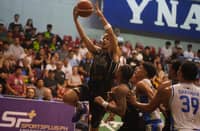 PATRICK Sleat flirts with a triple-double performance to lift the San Juan Knights to a 94-84 win over the Bataan Risers in the MPBL 2026 Season on Monday.