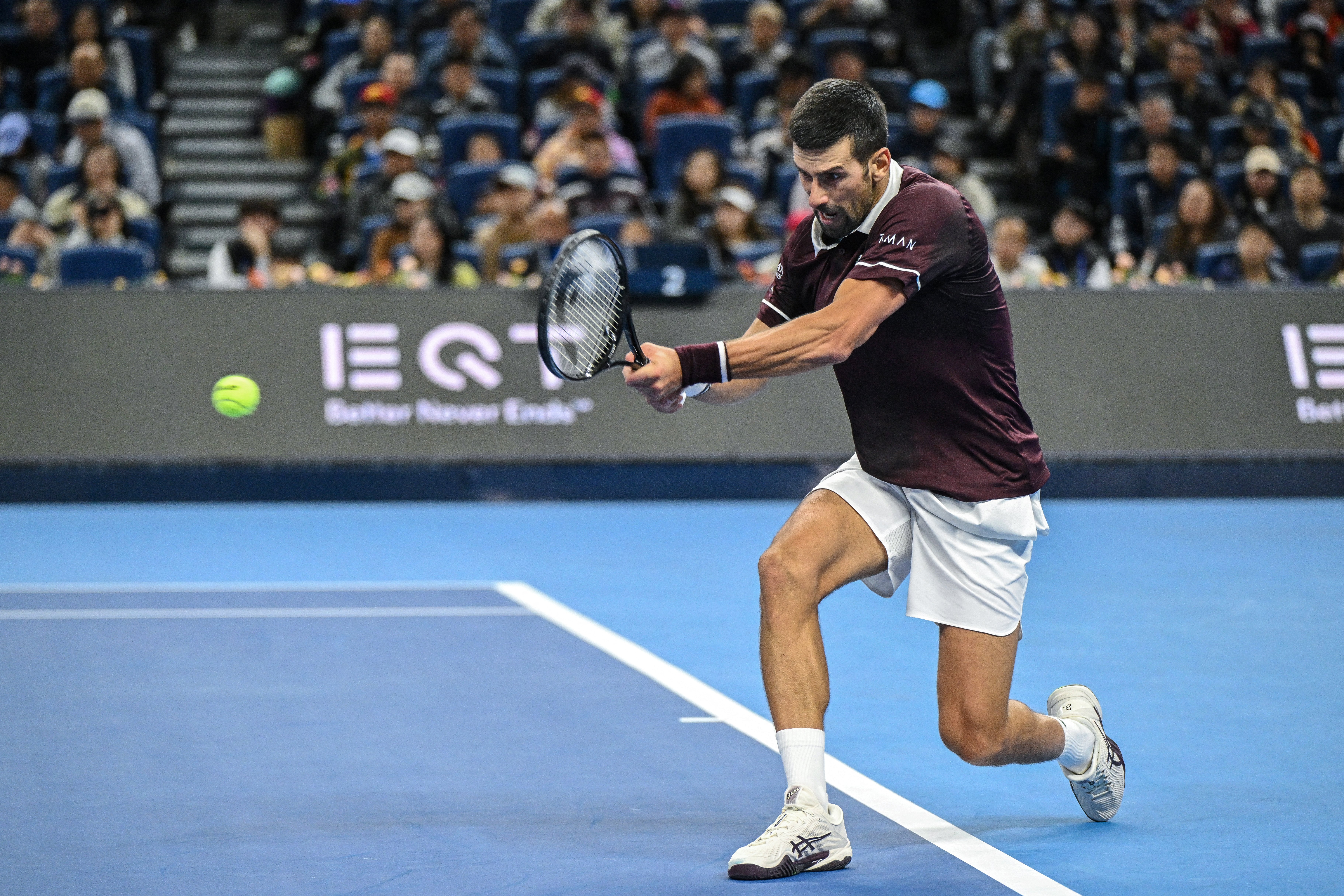 RED CARD: Medvedev disqualification sends Djokovic to final