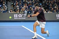 NOVAK Djokovic coasts to the final following the disqualification of Daniil Medvedev in the semifinal of their China Open men’s singles event.