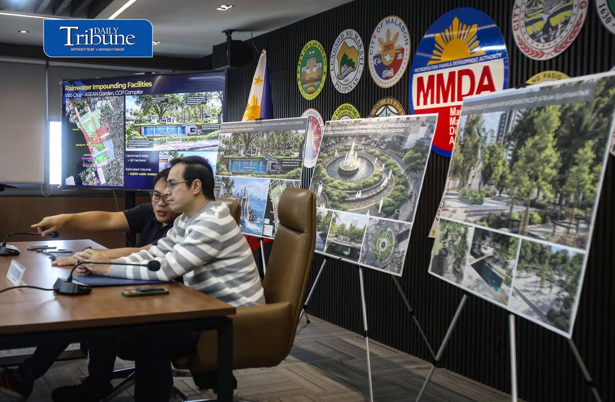 (October 06 2026) Metropolitan Manila Development Authority MMDA Chairman Atty. Don Artes and Manila City Mayor Isko Moreno sign the memorandum agreement for the implementation of nature-based solutions which include the design and construction of rainwater impounding facilities at three identified locations in the City of Manila, on Tuesday October 6 2026, the project is to help mitigate chronic flooding in the City. Photo/Analy Labor