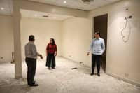 EMPTY office Senate President Win Gatchalian inspects the office vacated by Sen. Jinggoy Estrada on Tuesday. Estrada’s camp said the office was turned over bare to Senate President Pro Tempore Vicente Sotto III as part of standard practice.