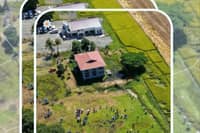 Dozens join tree planting to launch the SJD Laudato Si Park at the St. John Paul II Sanctuary of Divine Mercy in Barangay Parang Mangga, San Jose City, Nueva Ecija on October 3, 2026.