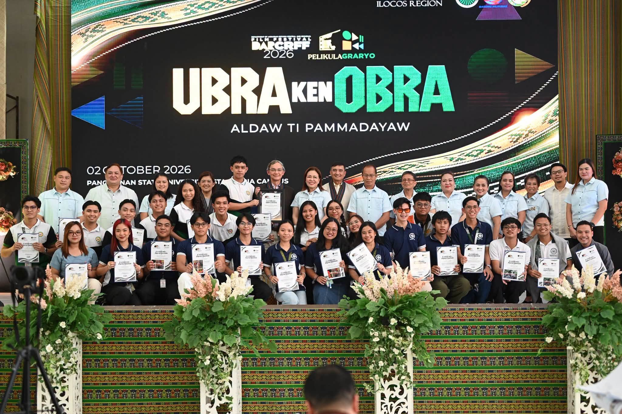 MMSU student filmmakers win 13 awards at DAR Region 1 film festival