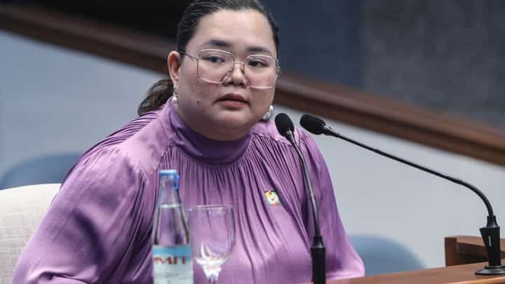Atty. Niña Aguilar, head of the Metrobank's Anti-Money Laundering Division, took the witness stand on the 35th day of the impeachment trial against Vice President Sara Duterte.