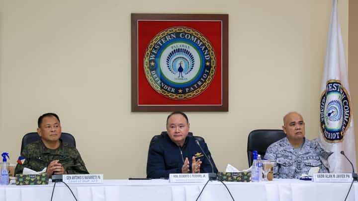 Teodoro pushes stronger military presence in Palawan