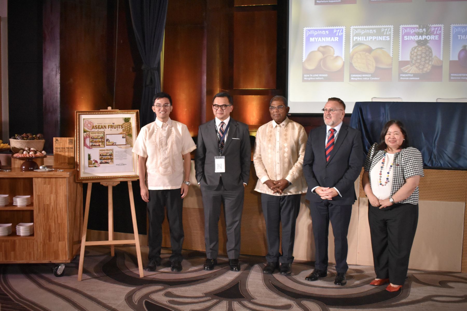 ASEAN postal leaders unveil 2026 fruit stamps