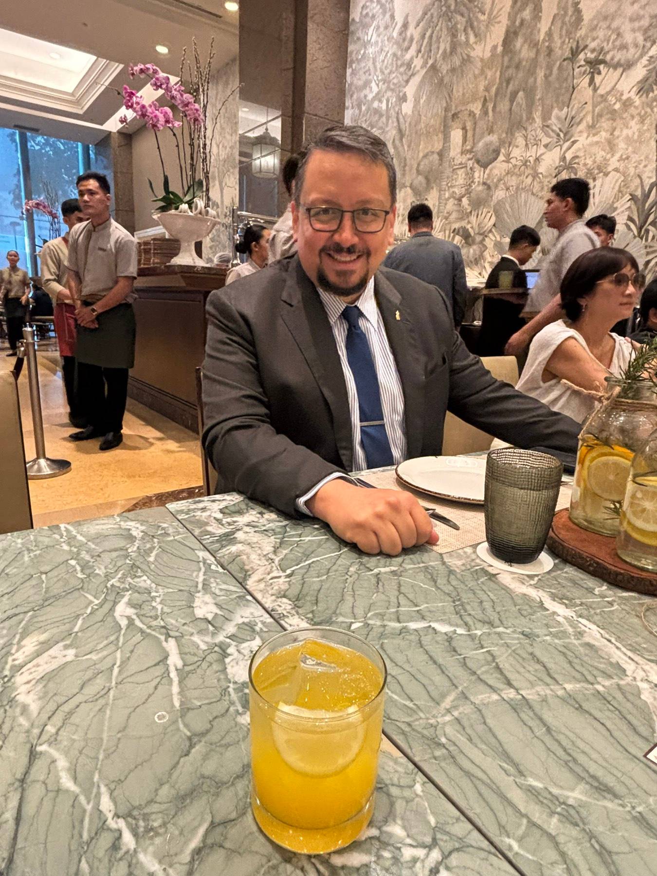 GENERAL manager David Pardo de Ayala.