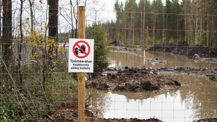 A fence surrounds the site where Google's new data centre is set to be built in Muhos, Finland, on September 29, 2026. In the northern Finnish town of Muhos, 36-year-old farmer Joni Pitkanen is preparing for life with a new neighbour -- just kilometers away tech giant Google is planning to build new data centres.
The planned data centres are part of an announced 13-billion-euro ($15-billion) investment in Finland over the next two years -- the US tech giant's single biggest investment in Europe.
A few kilometers down the gravel road that passes by Pitkanen's farm, the forest has already been cut down on land acquired by Google, with excavators now clearing the ground and rumbling trucks shuttling back and forth to the construction area located next to major power lines.
