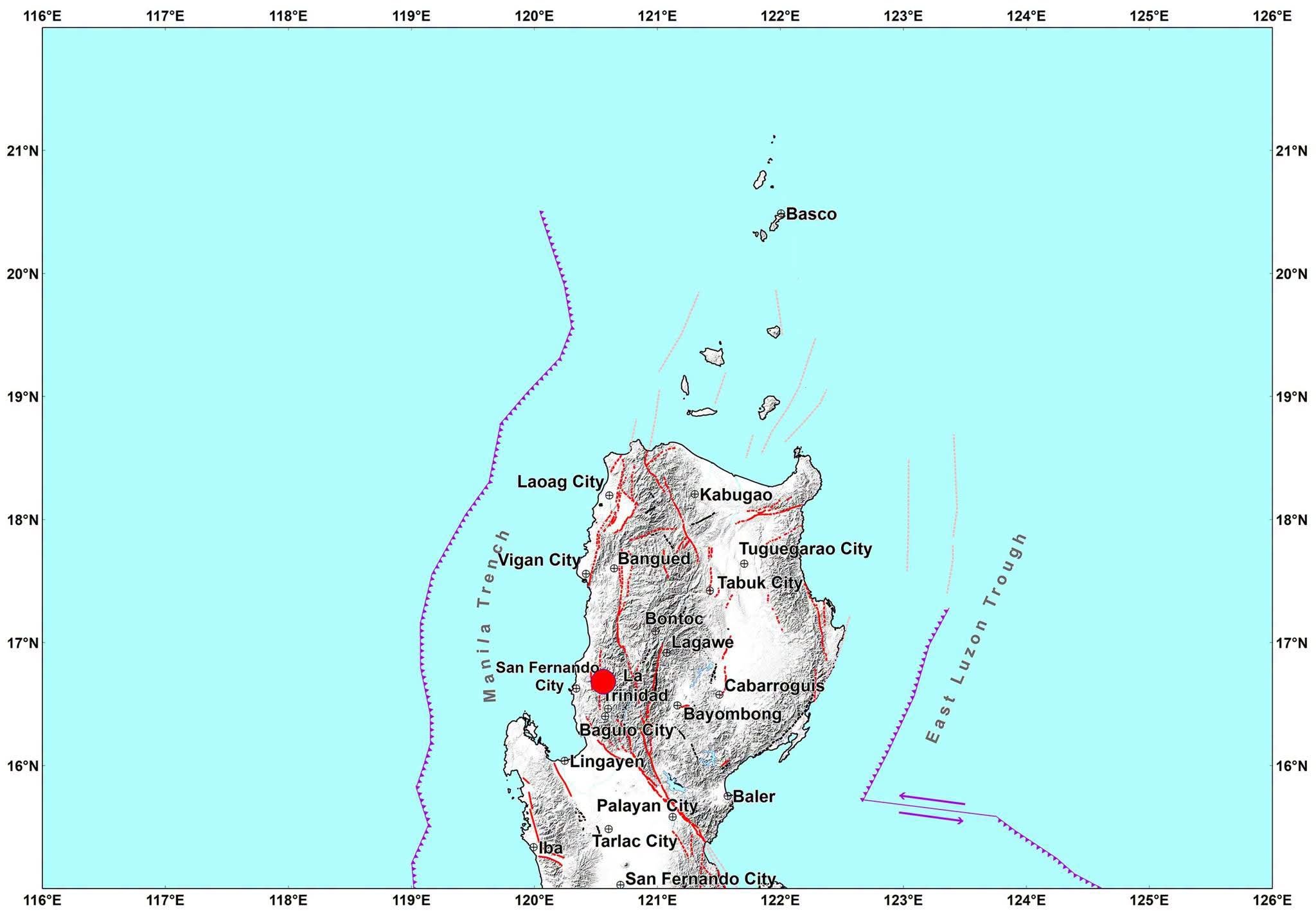 Three minor quakes hit Northern Luzon