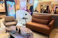 When furniture becomes part of the art
