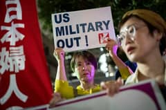 American troops in Okinawa face curfew, alcohol ban