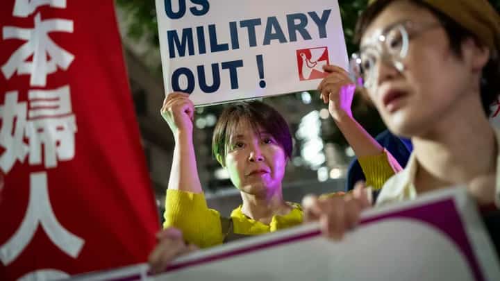 American troops in Okinawa face curfew, alcohol ban