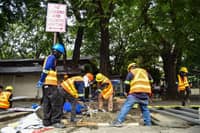 MMDA installs traffic signs as NCAP returns in major cities in Metro Manila