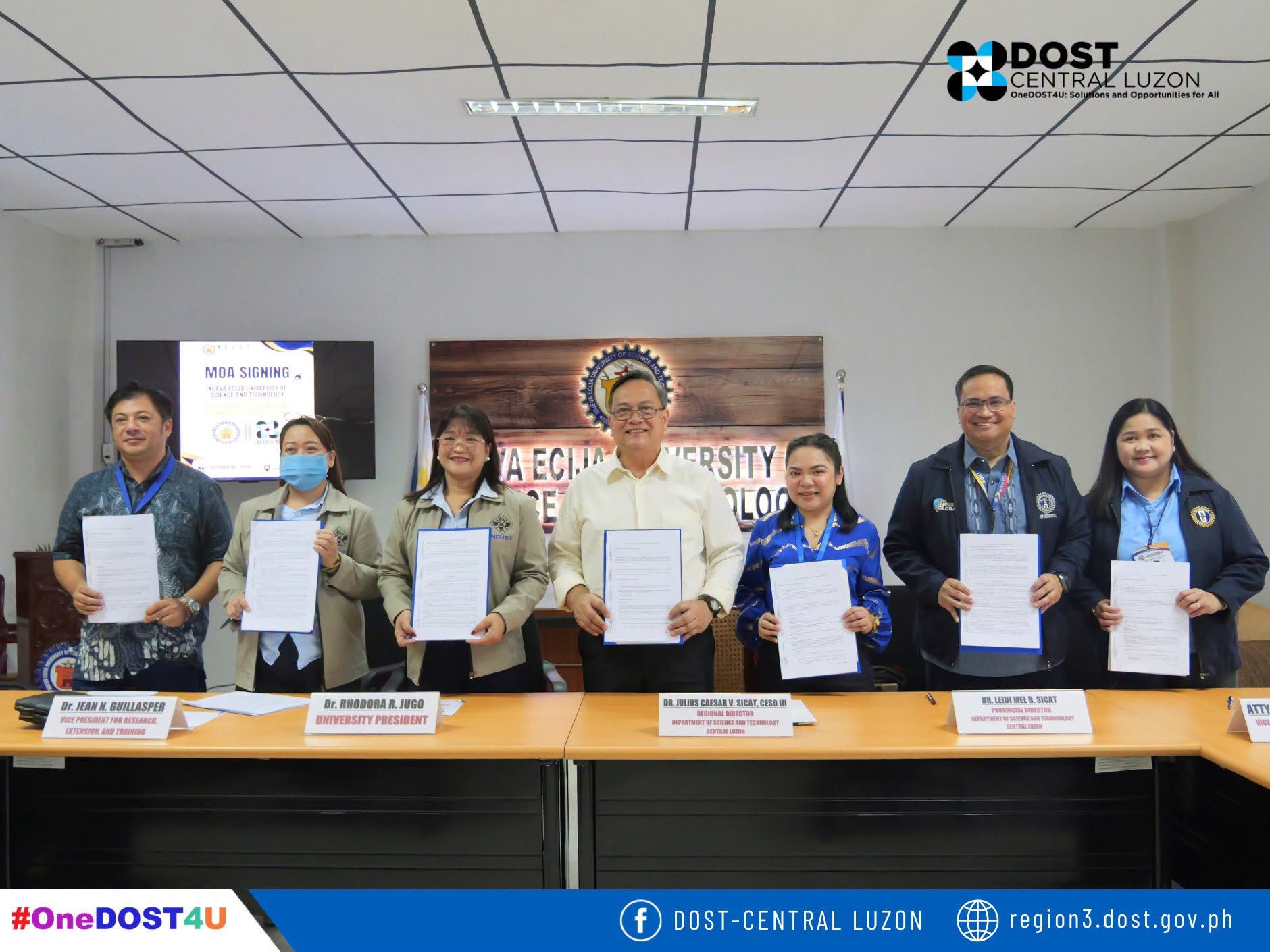 DOST, NEUST to collaborate on emerging tech, research