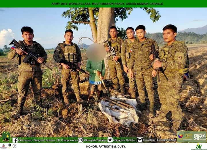 Former CTG member surrenders two M14 rifles in Baler