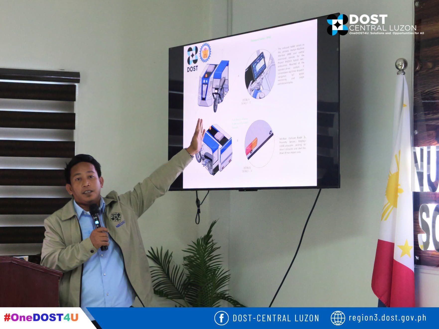 DOST Central Luzon reviews two Smart City innovation projects in Nueva Ecija 
