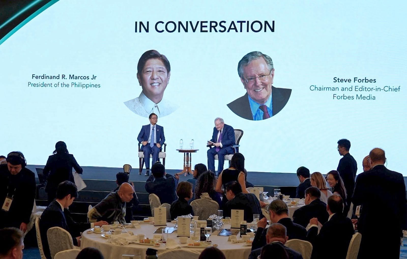 Marcos underscores reforms in enticing global investors
