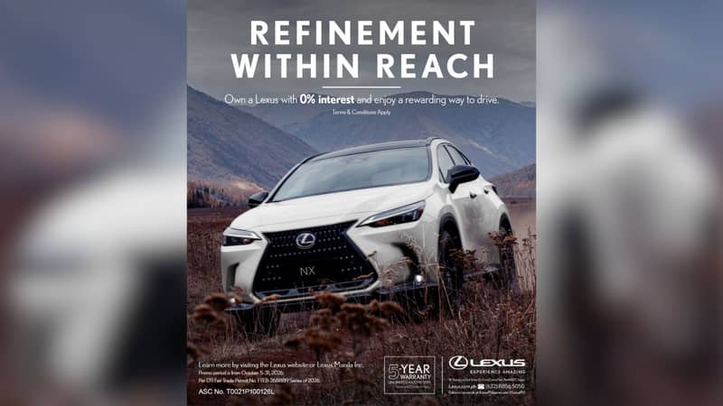 Want a Lexus? 0% financing rolls out this October