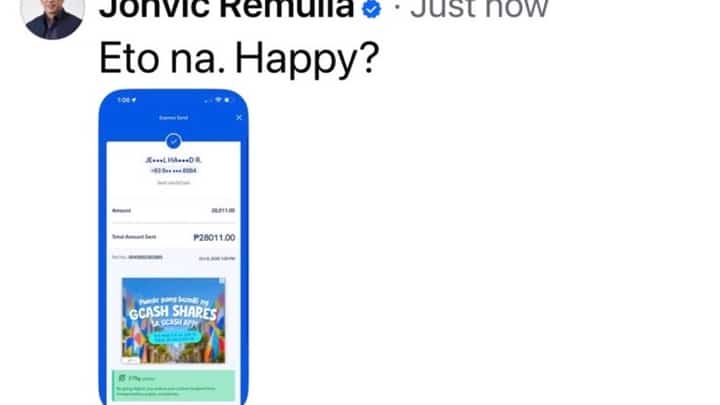Remulla refunds Respicio’s P28,011 drug test