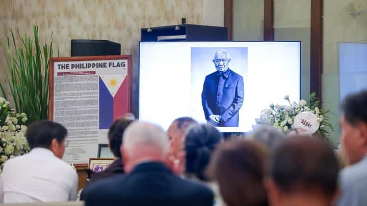 Marcos pays final respects to former PM Cesar Virata