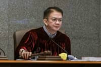 Impeachment court presiding officer Francis "Chiz" Escudero