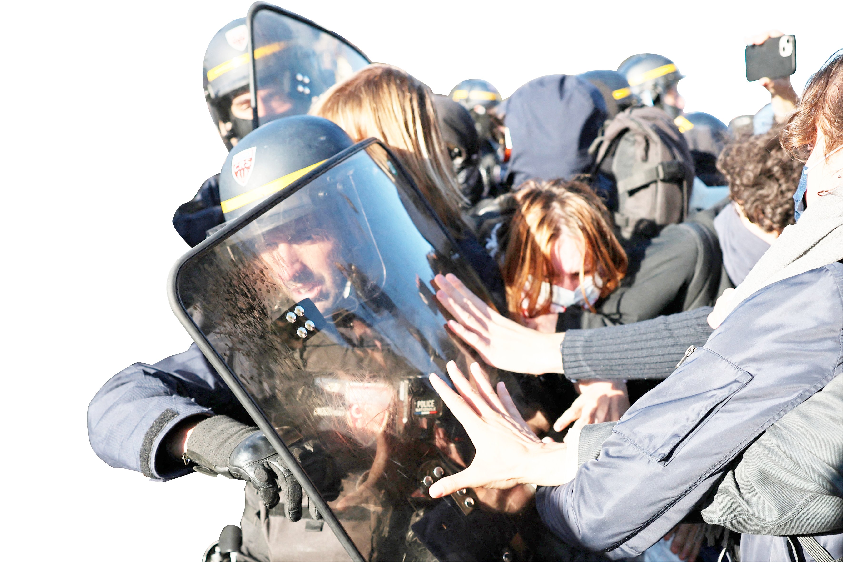 High school students turn out for new protests 