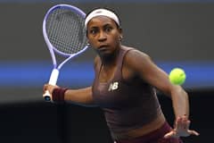 Online abuse draining Gauff