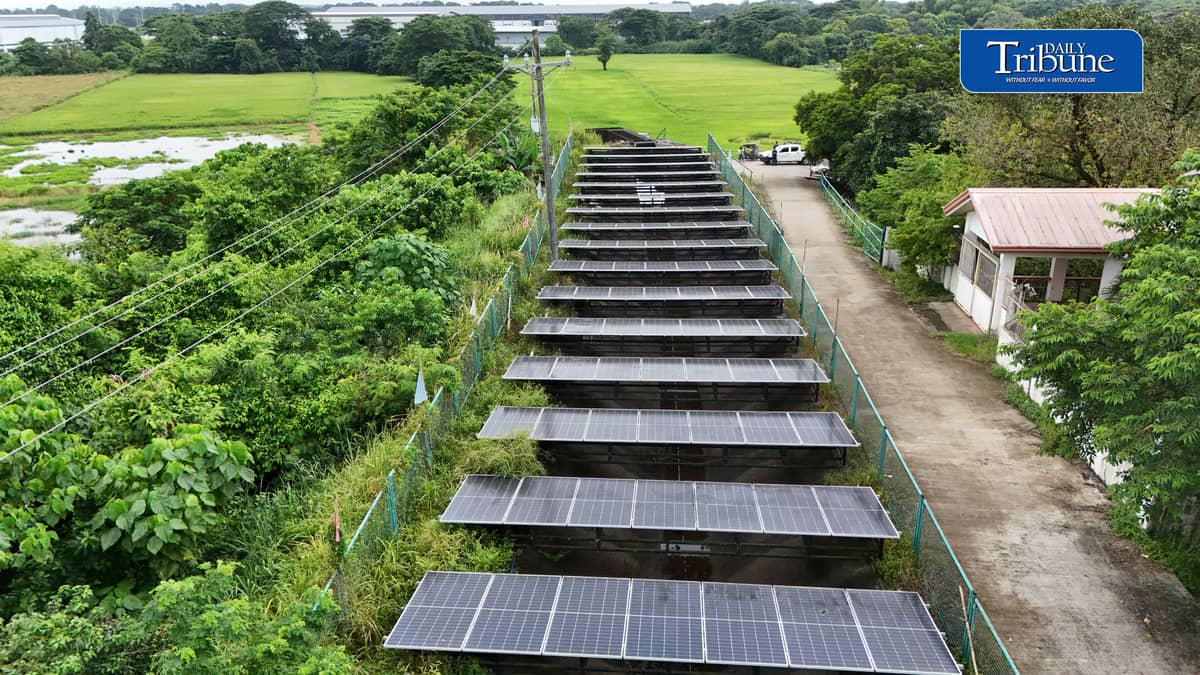SOLAR POWER KEEPS BULACAN FARMS WATERED
A solar-powered irrigation system in Barangay Sampaloc, San Rafael, Bulacan supplies water to about 150 hectares of farmland while helping six barangays cut electricity and diesel expenses by more than half.
The government aims to expand solar-powered irrigation systems from 4,036 sites to 10,000 nationwide by 2030.
📷 Analy Labor