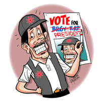 We‘d rather be kapitan than President