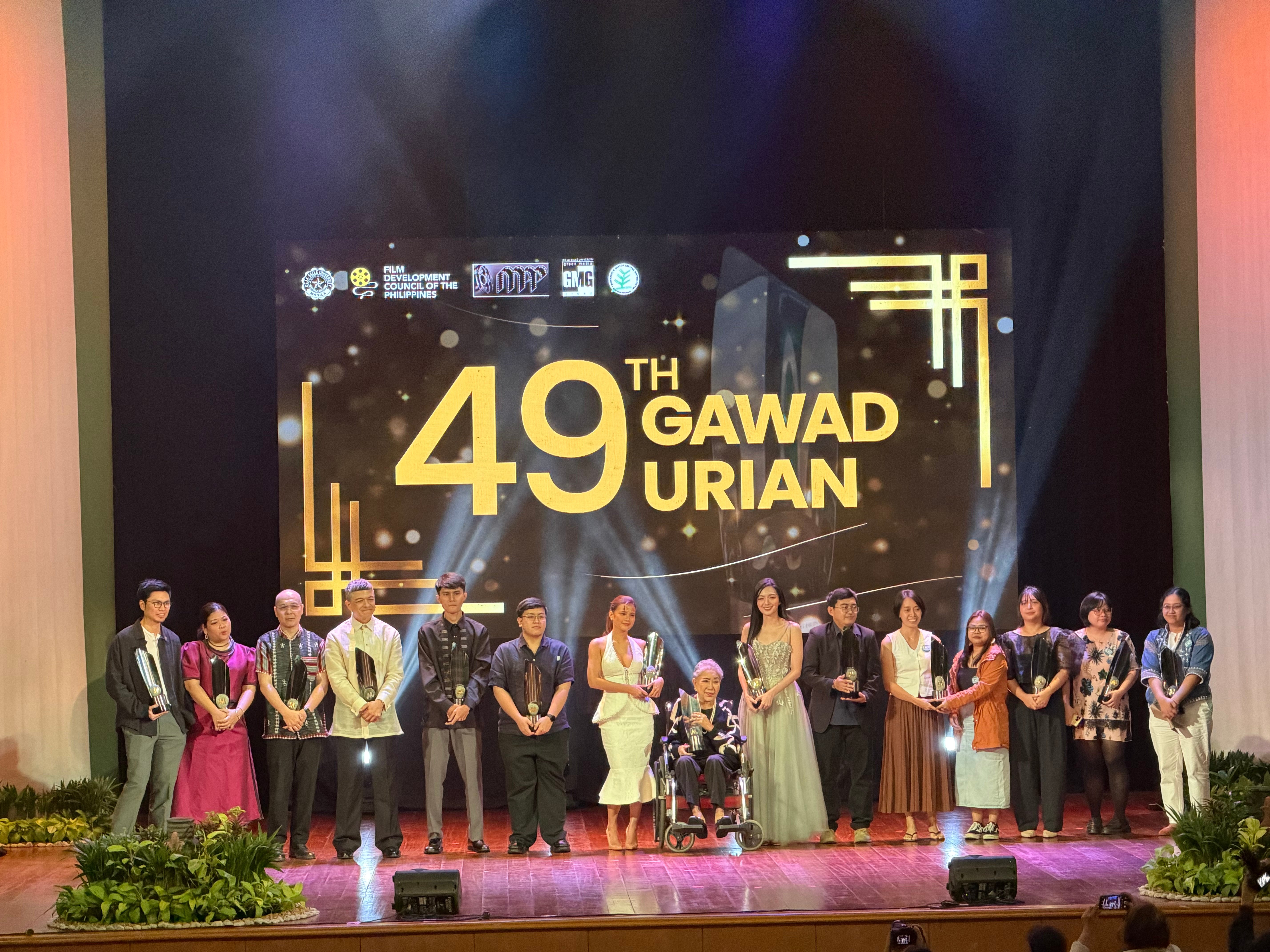 ‘Bloom Where You Are Planted’ dominates 49th Gawad Urian Awards as Carlo Aquino, Jericho Rosales, Maris Racal and Odette Khan share top acting honors