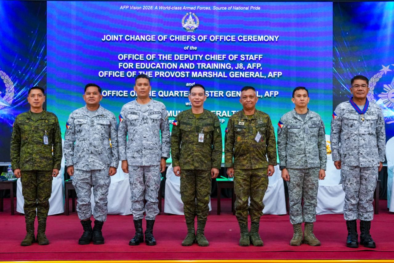 AFP installs new chiefs in key offices