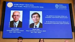 French-Japanese solvers of molecular mystery win Chemistry Nobel