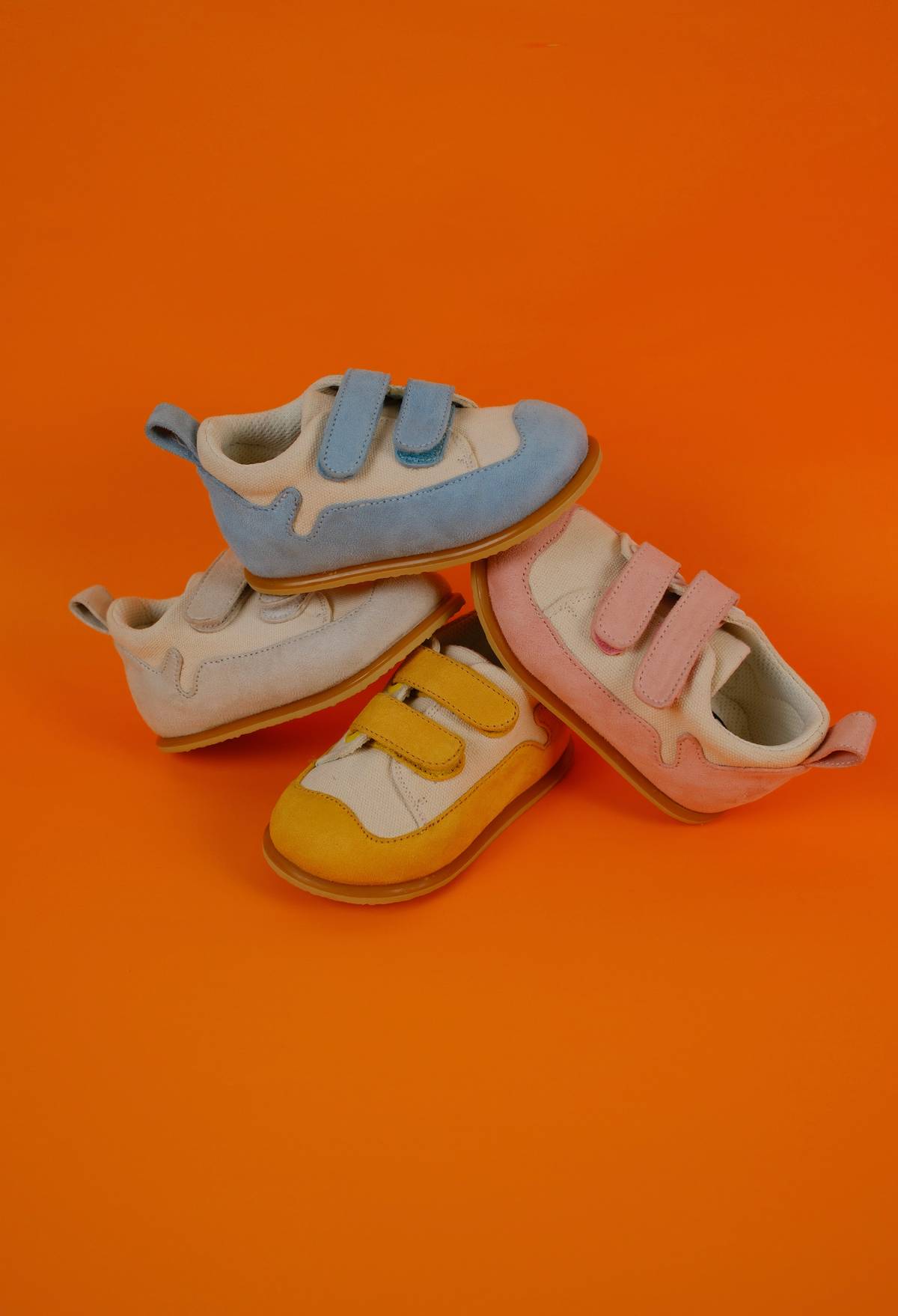 A closer look at Wumwum’s Rascal sneaker, a locally made pair designed for little explorers.