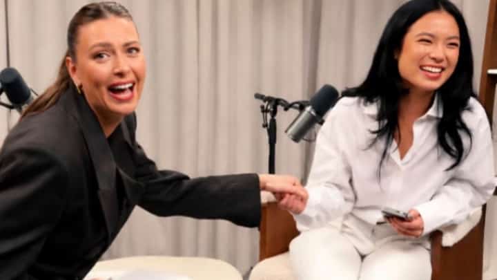 Tennis superstars Alex Eala and Maria Sharapova