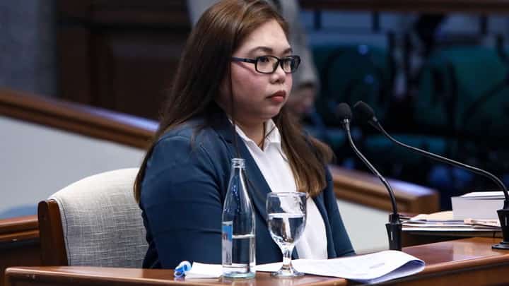 Bureau of Internal Revenue (BIR) Chief of Staff Anne Loraine Garcia-Marquez takes on the witness stand for the 36th day of the impeachment against Vice President Sara Duterte on Thuraday, 8 October, 2026 in Pasay City.| Aram Lascano/ SPPA POOL
