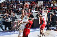 ZAV Lucero makes his presence felt in Magnolia’s 107-101 win over Blackwater on Friday in the PBA Governors’ Cup at the Ninoy Aquino Stadium.