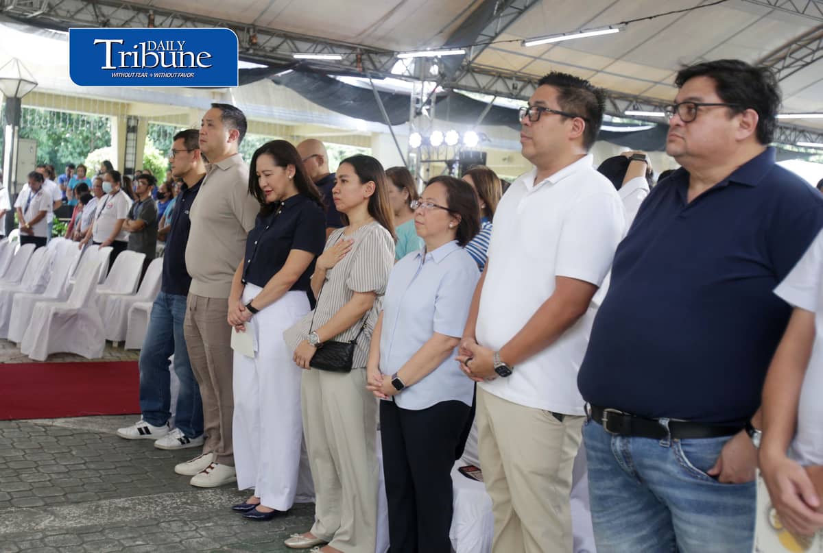 (October 09 2026) Quezon City Mayor Joy Belmonte with the Devotees attend the Misa ng Bayan in honor of the holy image of the La Naval de Manila upon its arrival at the Quezon City Hall compound on Friday October 9 2026.  Photo/Analy Labor
