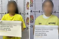 3 Chinese nationals nabbed over banned derma products