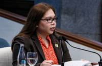 BIR chief of staff Atty. Anne Loraine Garcia-Marquez testifies on the 37th day of the impeachment trial of Vice President Sara Duterte in Pasay City on Friday, 9 October 2026.