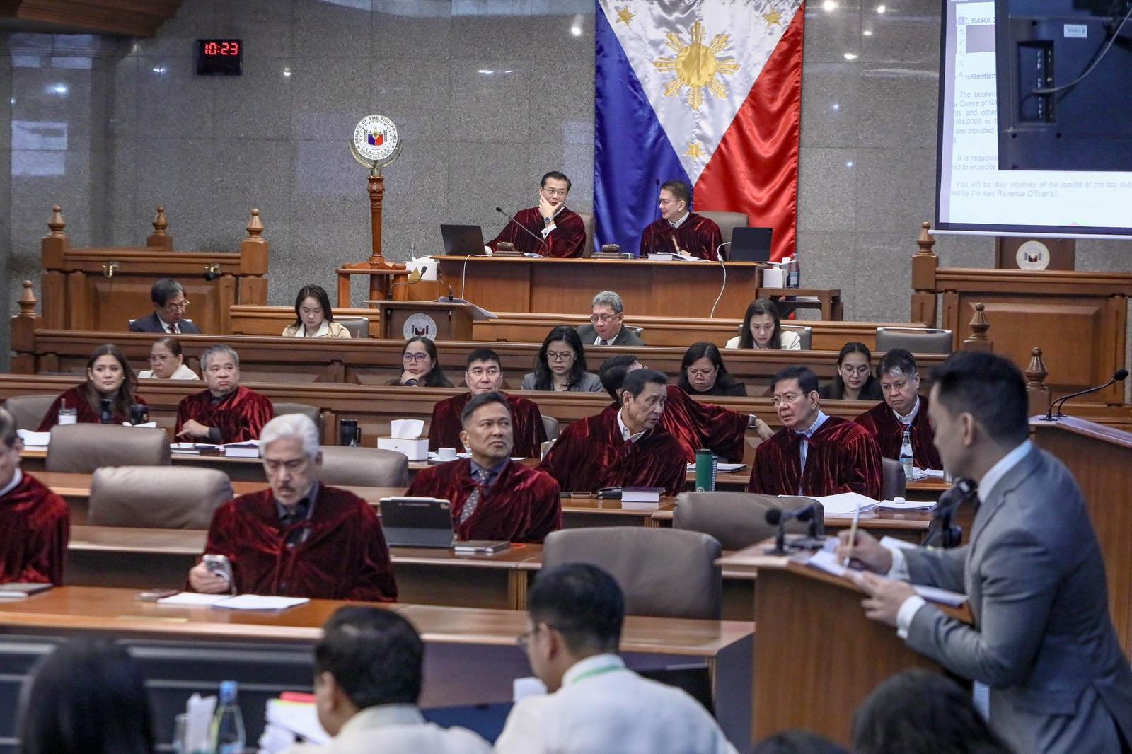 House prosecutors to rest Sara impeachment case on Article II