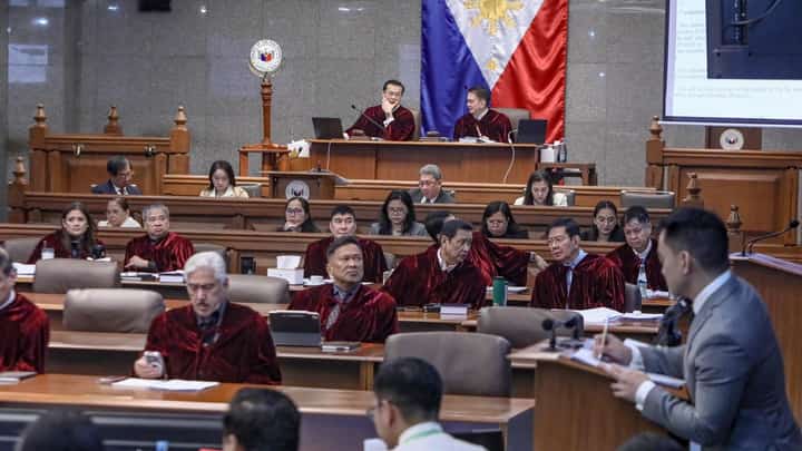 The Senate impeachment court during the 37th day of the impeachment trial against Vice President Sara Duterte.