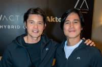 AKTOR PH chairman Dingdong Dantes (left) and board member Piolo Pascual.